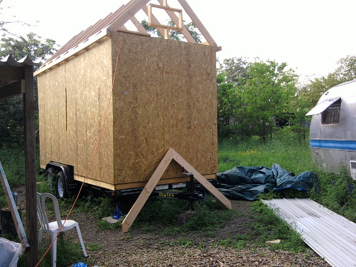 Tiny House Roofing Tiny House Rafters And Fascia